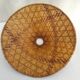 Wicker lampshade