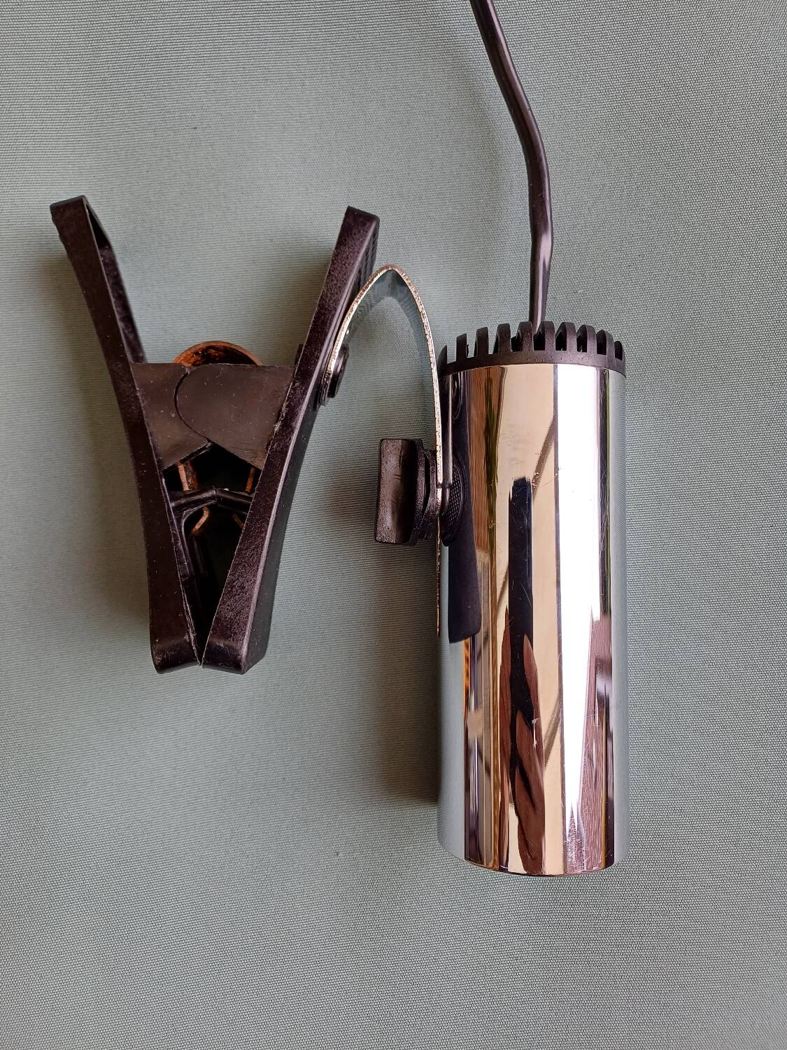 Vintage clip spotlight signed Targetti 70's