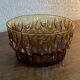 Saladier vintage ambre