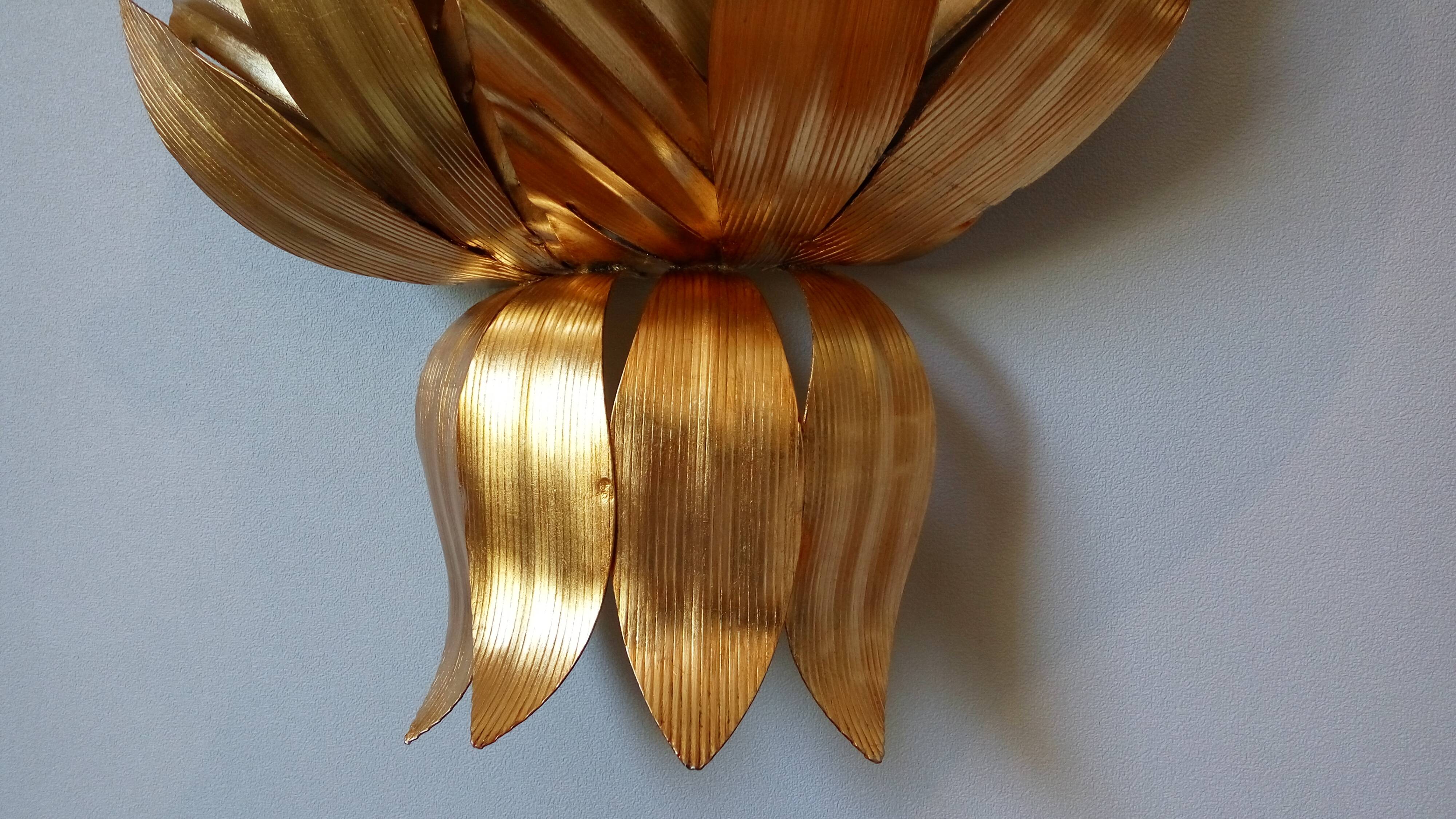 Pair vintage style jungle wall