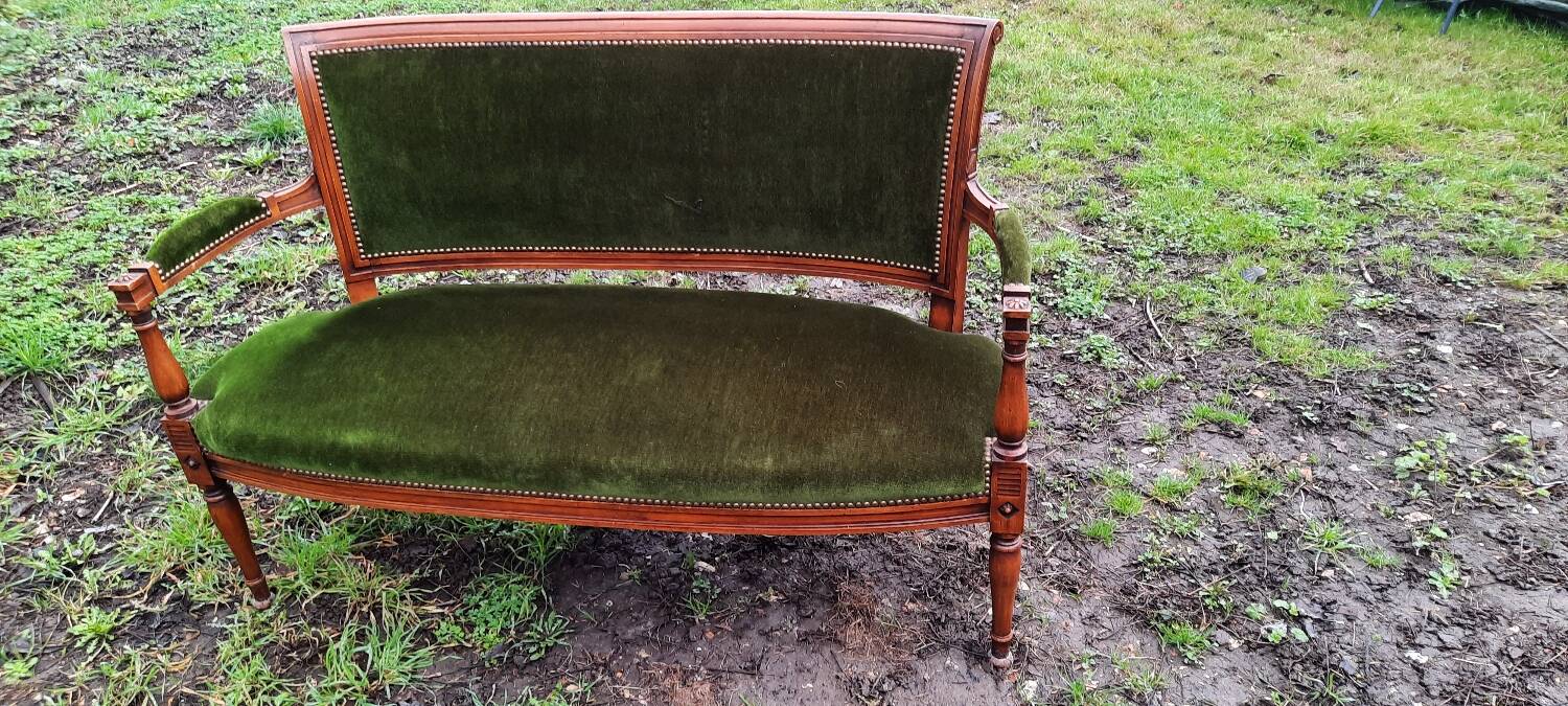 Directoire salon (sofa + 2 armchairs)