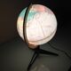 Light globe to tripod foot Rico vintage 60s