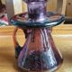 Pair of candlesticks Verrerie de Biot