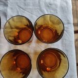 Service duralex france flat plates, hollow, glass