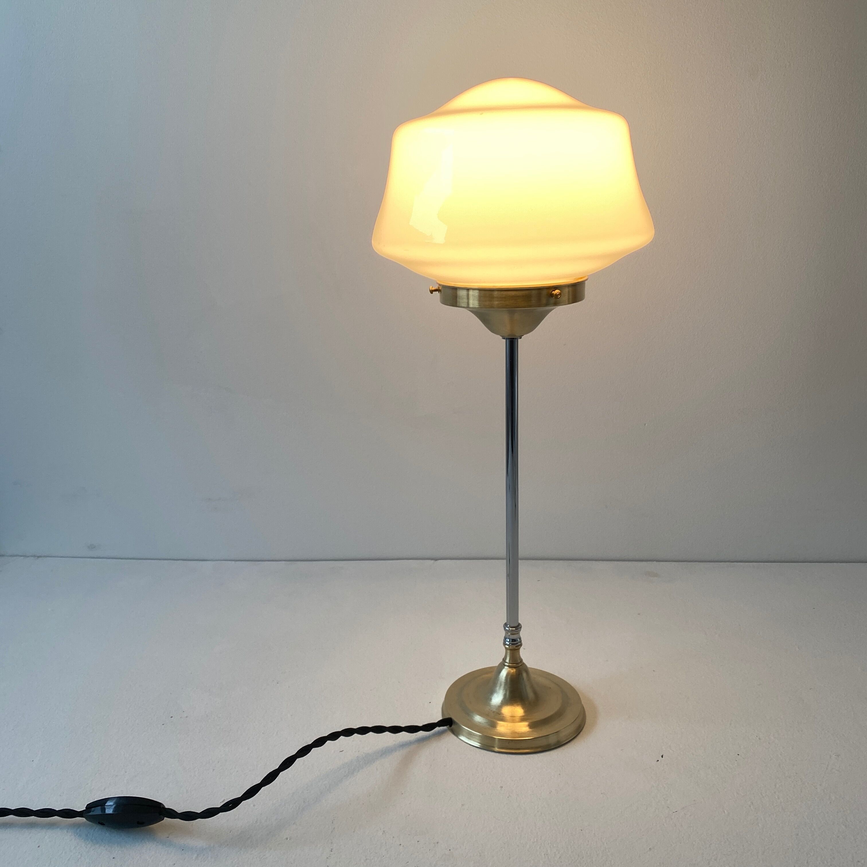 Old vintage table lamp