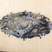 Ancienne palmette en fonte pour portail