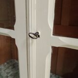 Old Parisian glass cabinet