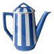 Small art deco coffee pot fox trott sarreguemines 1930s