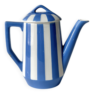 Petite cafetière art déco fox trott sarreguemines années 30