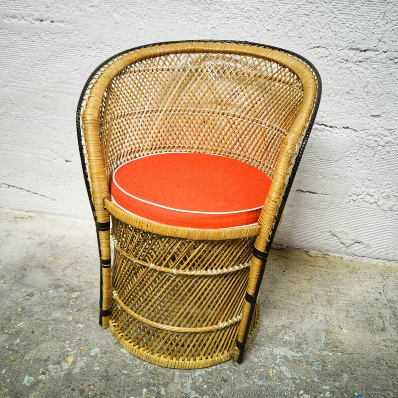 Buri palm armchair