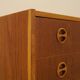 Commode en frêne des années 1970 avec des poignées distinctives, Danemark