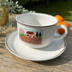 Large cup and saucer Villeroy and Boch Naïf