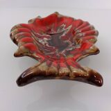 French studio ceramic bowl with fish from Vallauris, 1970s