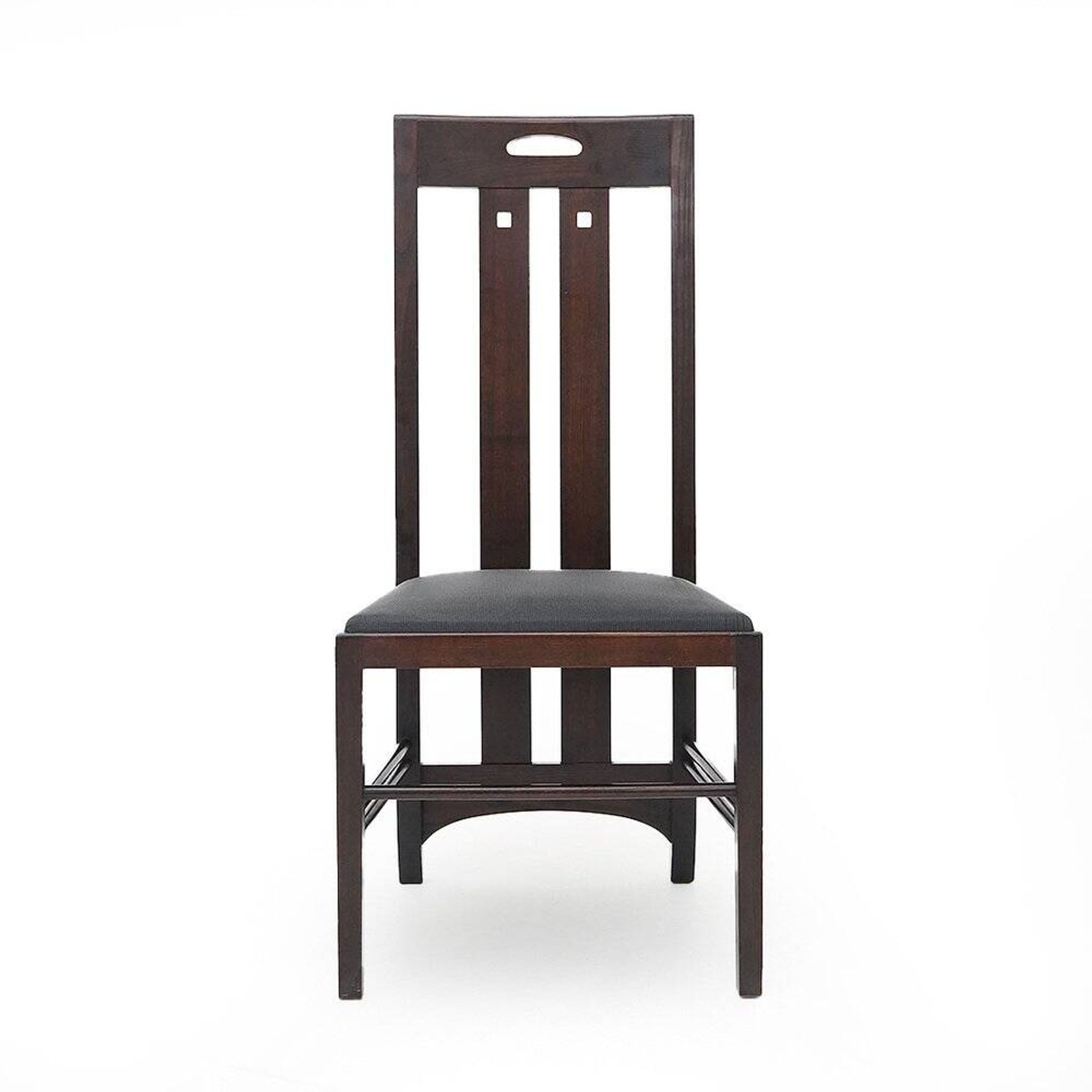 Ingram chairs by Charles Rennie Mackintosh for Cassina, 1980s, set of 6.