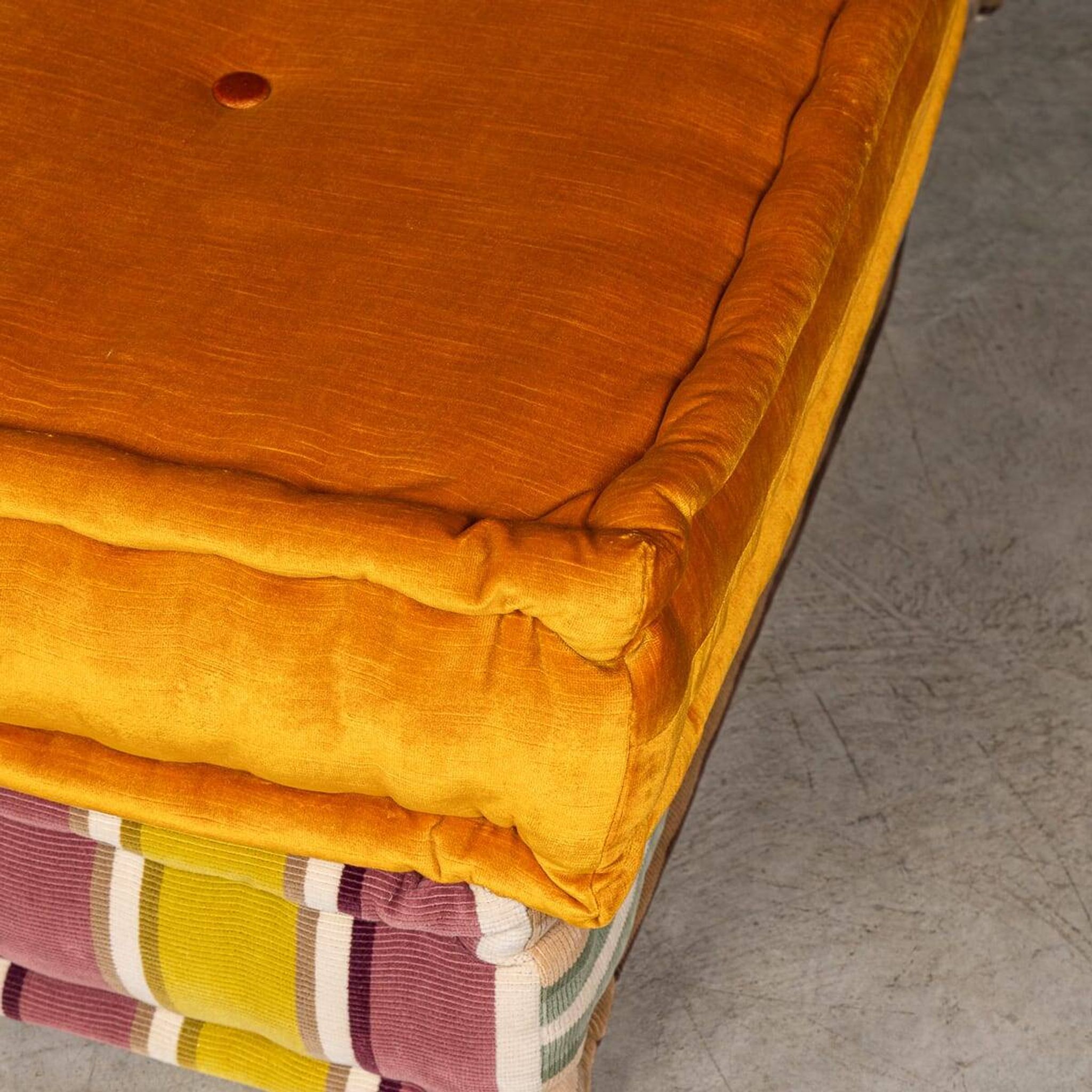 21stc "mah jong" sectional sofa by hans hopfer for roche bobois, france c.2