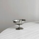 6 small stainless steel footed bowls, Letang Remy style