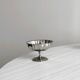 6 small stainless steel footed bowls, Letang Remy style