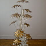 Vintage floral floor lamp Hans Kogl