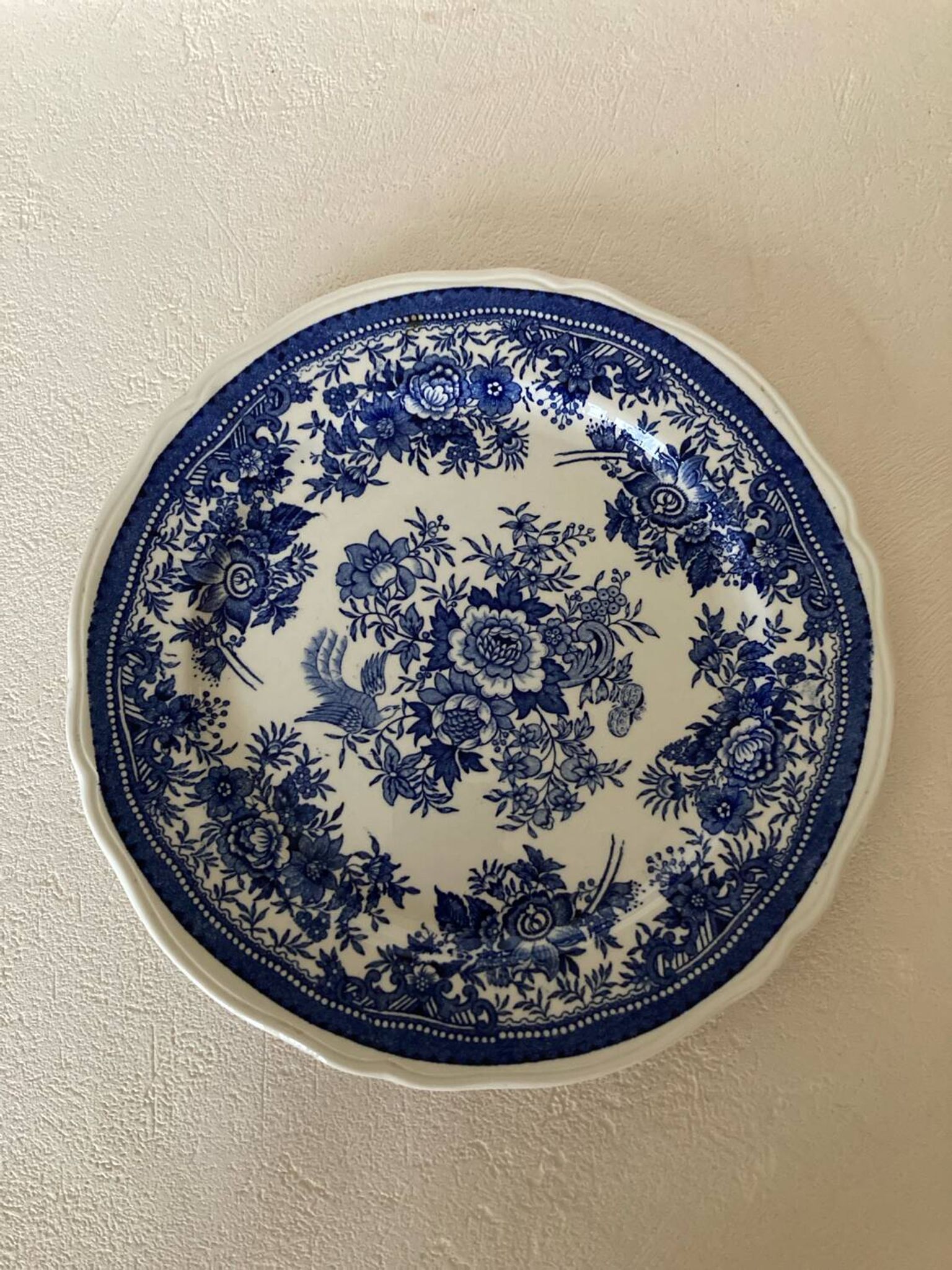 Villeroy and Boch Fasan / Blue Pheasant series flat plate