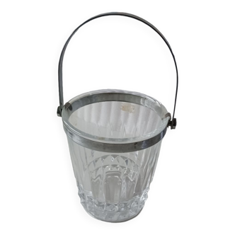 Crystal ice bucket