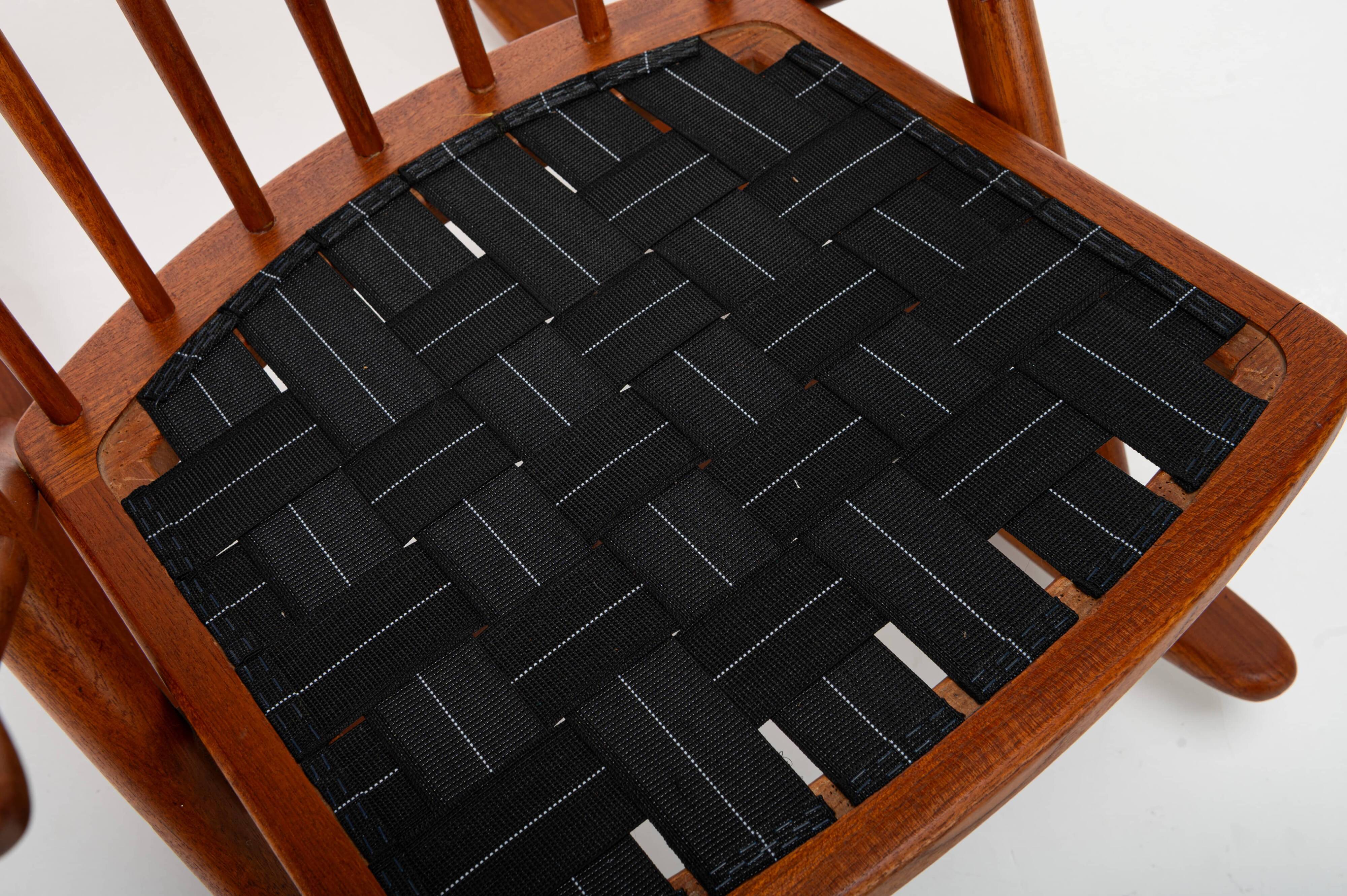 Scandinavian Rocking Chair by Frank Reenskaug for Bramin, Denmark, 1960s