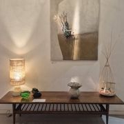 Rare et longue table basse vintage, vers 1960