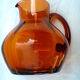 Blown glass jug