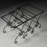 Set of 3 metal nesting tables 20th century