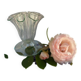 Vase en verre ancien original