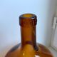 Dame-jeanne viresa couleur ambre vintage