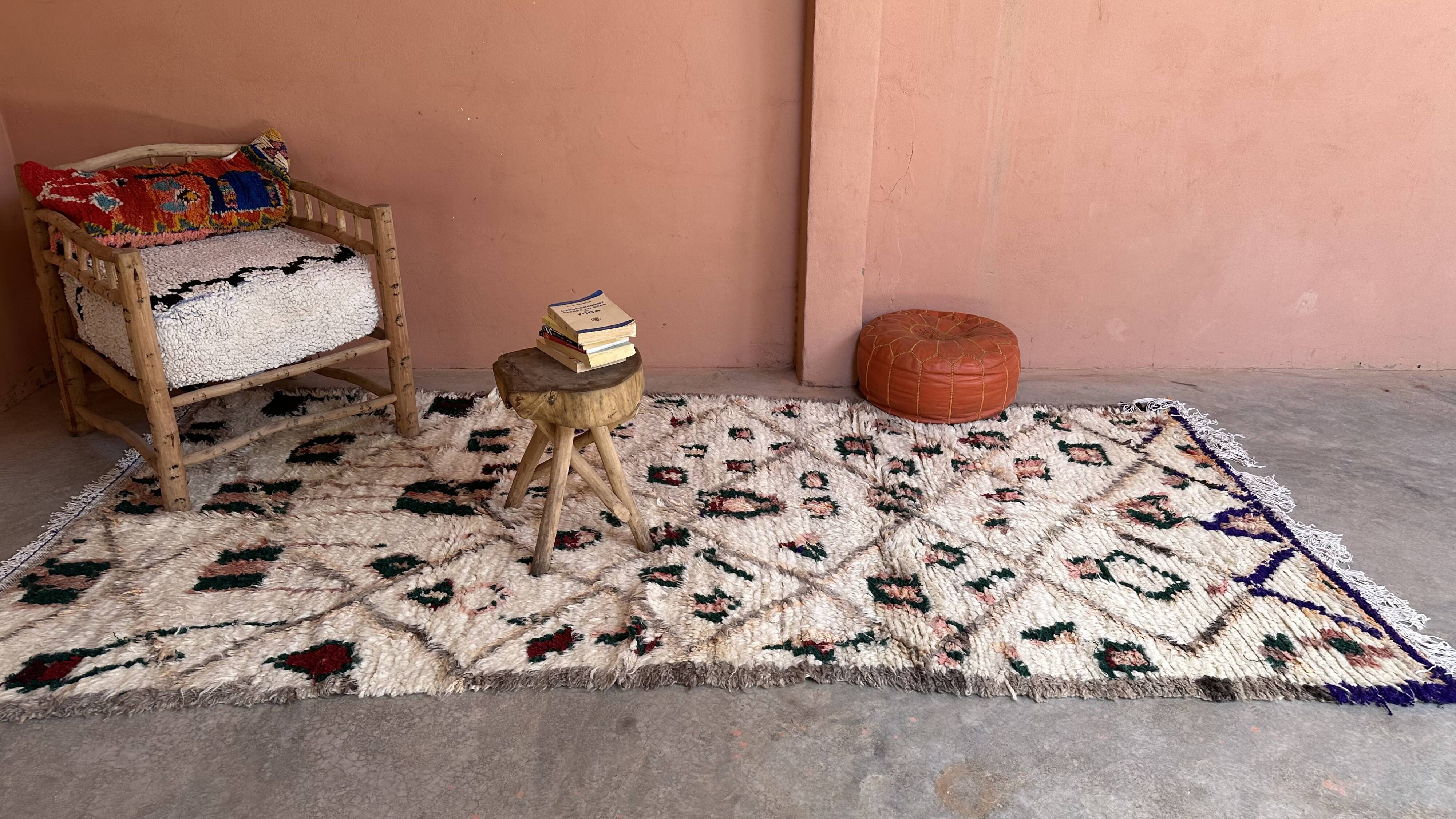 Tapis Marocain beige Talsint - 317 x 151 cm