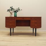 Teak desk, Danish design, 1970s, production: Denmark