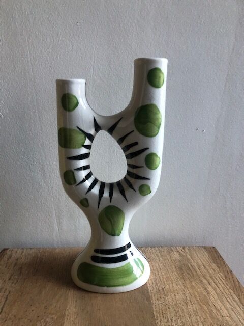 Ceramic candle holder Revernay 1950
