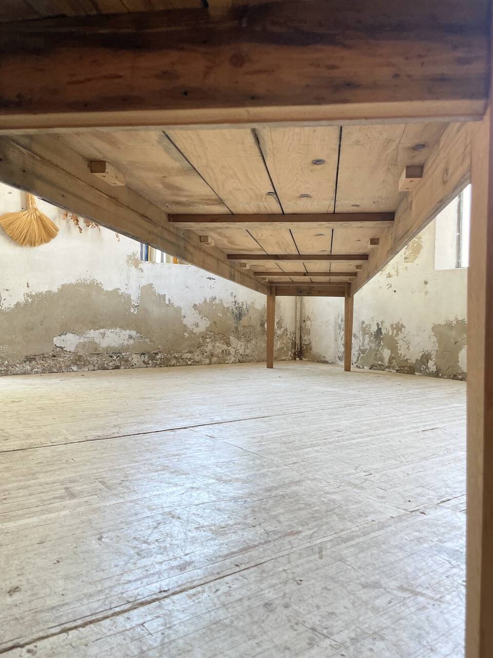 4m XXL pine and oak farmhouse table