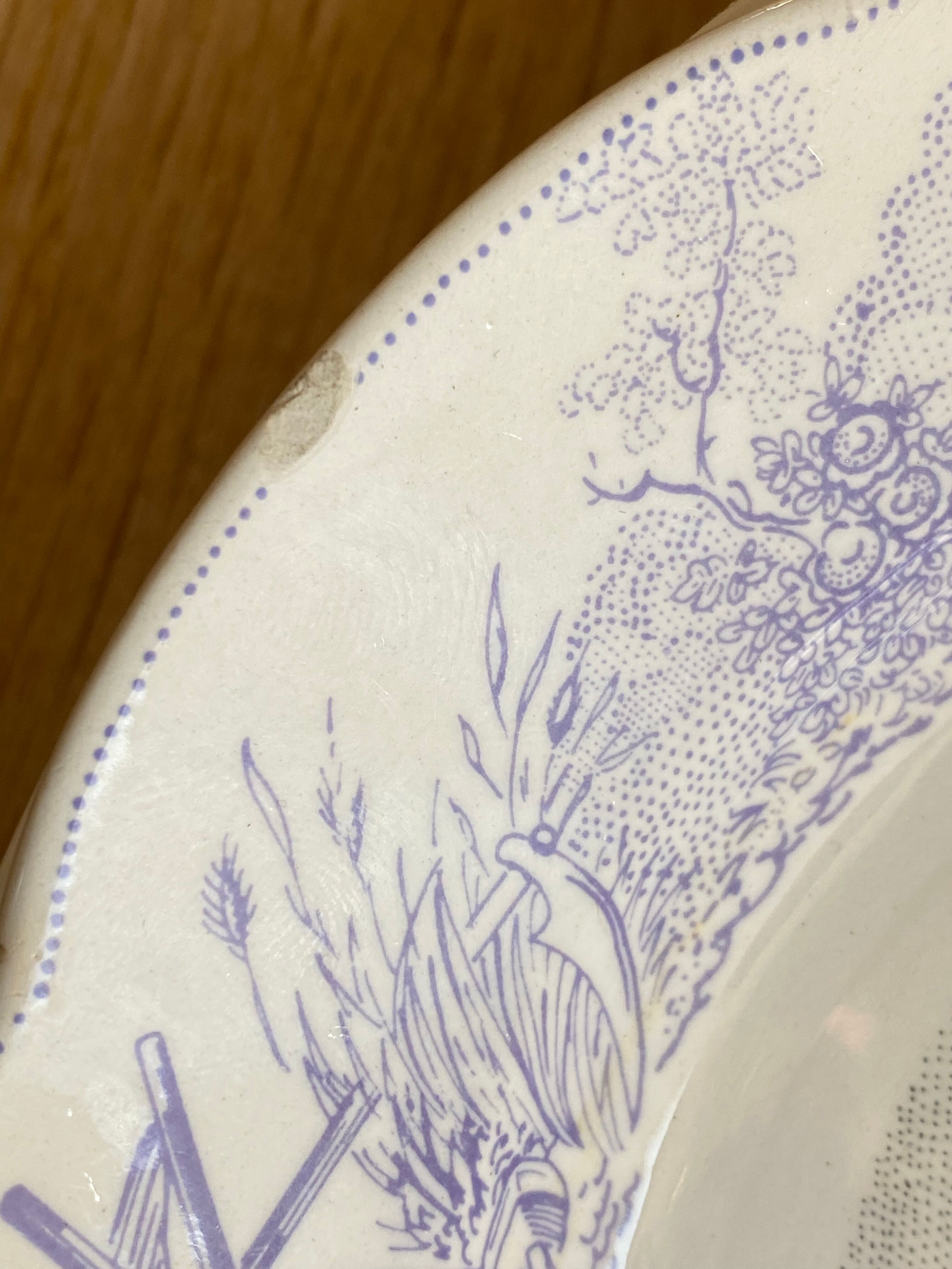 6 talking plates saving Sarreguemines