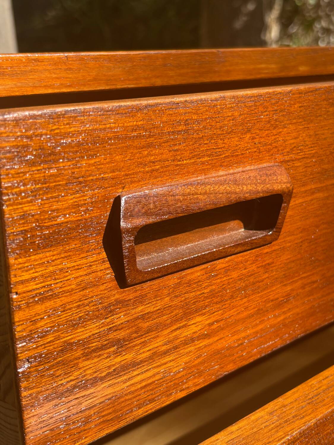 Small vintage Scandinavian sideboard