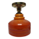 Lampe à pendentif vintage, Pologne, années 1960