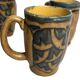 Quimper Odetta, three numbered cider cups signed from around 1920.