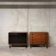 Enfilade vitrine commode moderniste teck Antoine Philippon et Jacqueline Le