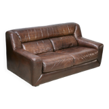 De Sede DS 43 sofa. 2 seats, leather, Switzerland, circa 1970
