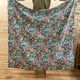 Vintage foliage jungle square tablecloth