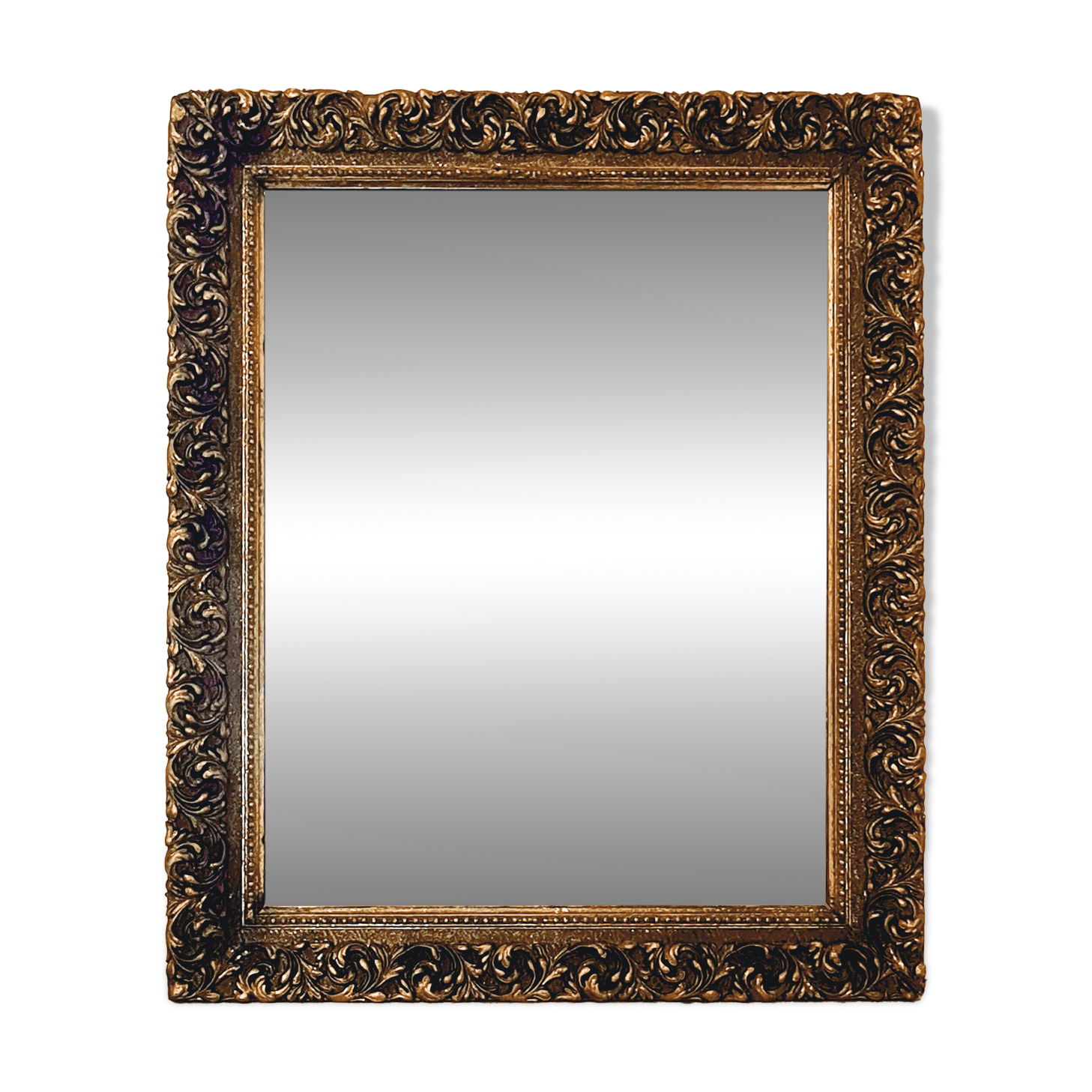 Miroir Doré Baroque – Charme Classique