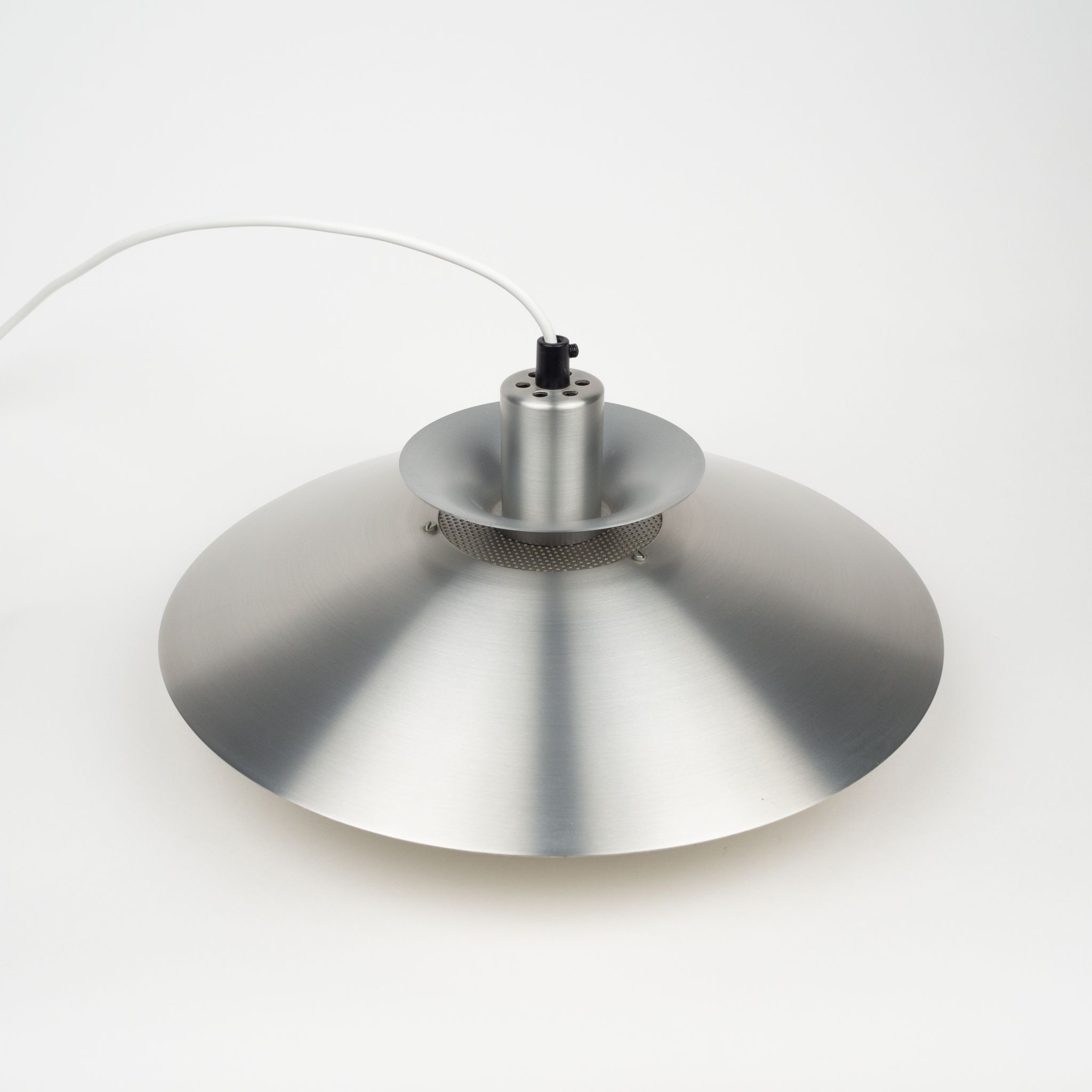 Pair of Danish vintage pendant lamps Volga by Kurt Wiborg, Jeka, 1980s