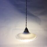 Vintage opaline pendant light