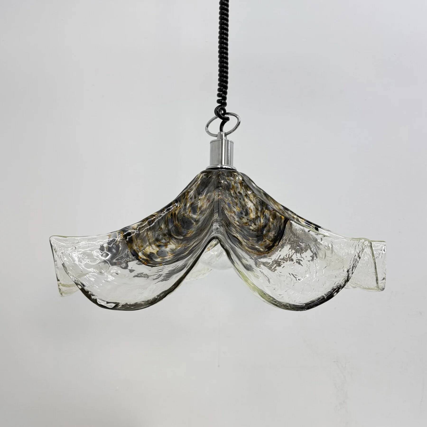 Mid-century Italian Murano glass pendant lamp, 1970s