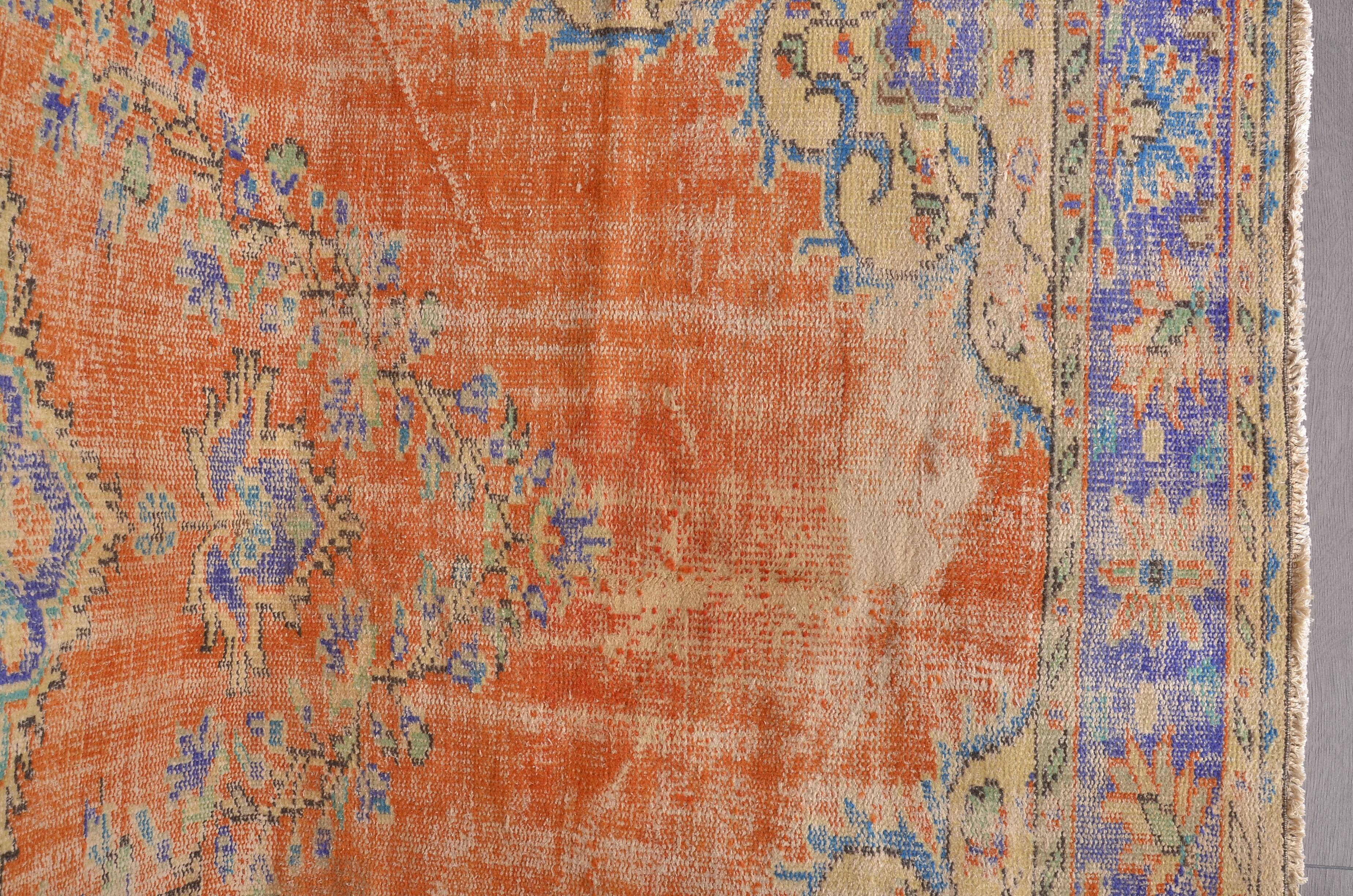 Vintage Oushak Wool Turkish Rug sku2304