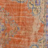 Vintage Oushak Wool Turkish Rug sku2304