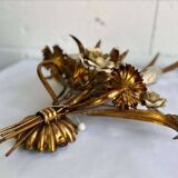 Vintage wall lamp / wall lamp in sheaf of wheat