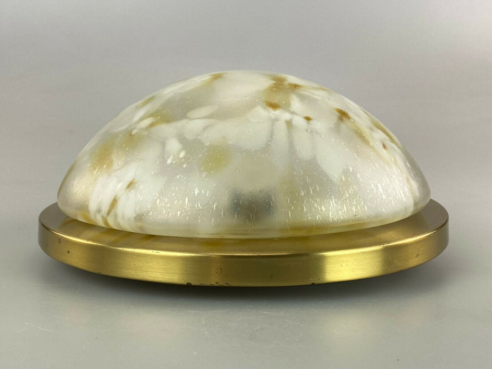 70s Peill & Putzler Plafoniere ceiling lamp glass space design lamp 70s