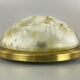 70s Peill & Putzler Plafoniere ceiling lamp glass space design lamp 70s
